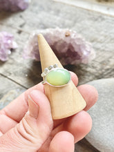 Load image into Gallery viewer, Green Peruvian Opal Ring