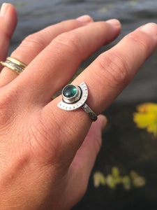 Tourmaline Eclipse Ring