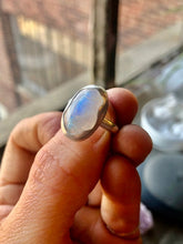 Load image into Gallery viewer, Wavy Moonstone Ring