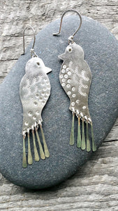Silver Peace Birds